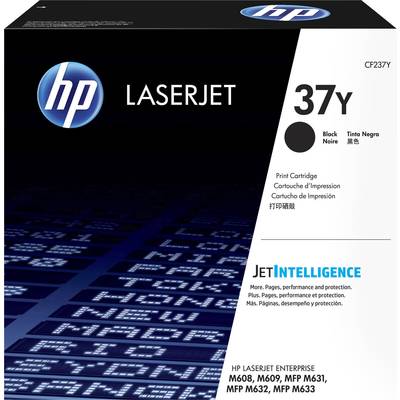 Patrone für HP Laserjet, Modellnummer 37Y in Schwarz. Kompatibel mit HP Enterprise M608, M609, MFP M631, MFP M632, MFP M633.