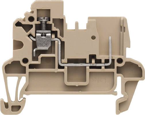 Weidmüller 1305330000 Durchgangsklemme 5.10 mm Schrauben Beige 50 St.