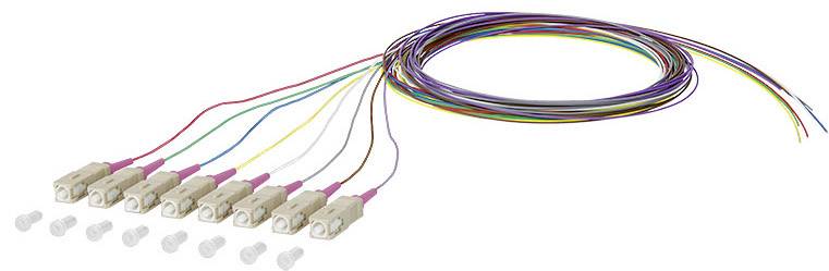 BTR 150N1CO0020E8 Pigtail SC-PC OM4 8 Farben OpDAT