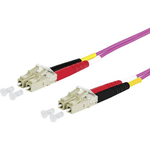 Thumbnail - METZ CONNECT OpDAT Patchkabel LC-D/LC-D OM4, 2 m