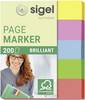 Haftmarker Brillant 12x50mm farbig sortiert 5 St./Pack.