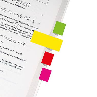 Sigel Haftmarker HN650 Gelb, Grün, Orange, Pink, Rot-1