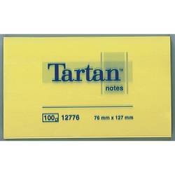 Image of Tartan Haftnotiz 012776 127 mm x 76 mm Gelb 100 Blatt