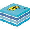 Post-it Haftnotizwürfel 2028B 76 mm x 45 mm Pastell-Blau 450 Blatt