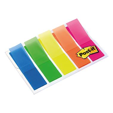 Haftstreifen Index Mini leuchtfarben 5x20St-0