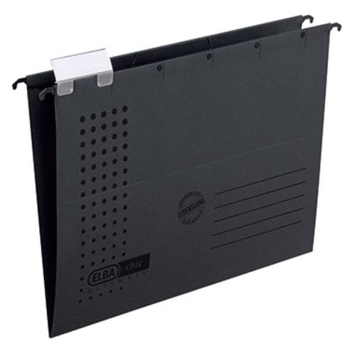 Elba Hängemappe chic ULTIMATE DIN A4 Anthrazit 5 St./Pack. 100560168 5 St.