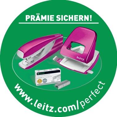 Symbolbild für Leitz 50050035 Bürolocher New NeXXt Blau max. Einstellformat: DIN A4, Folio 25 Bl. (80 g/m²)