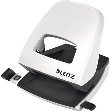 Leitz 50082001 Bürolocher New NeXXt WOW Perlweiß max. Einstellformat: DIN A4 30 Bl. (80 g/m²)-0