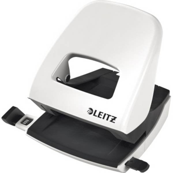 Leitz 50082001 Bürolocher New NeXXt WOW Perlweiß max. Einstellformat: DIN A4 30 Bl. (80 g/m²)