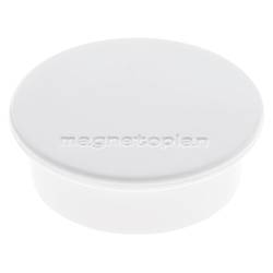 Image of Magnetoplan Magnet Discofix Color (Ø x H) 40 mm x 13 mm rund Weiß 10 St. 1662000