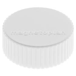 Image of Magnetoplan Magnet Discofix Magnum (Ø x H) 34 mm x 13 mm rund Weiß 10 St. 1660000