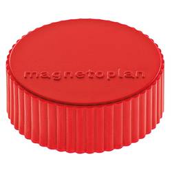 Image of Magnetoplan Magnet Discofix Magnum (Ø x H) 34 mm x 13 mm rund Rot 10 St. 1660006