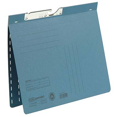Pendelhefter DIN A4 kfm. Heftung 320g Karton blau
