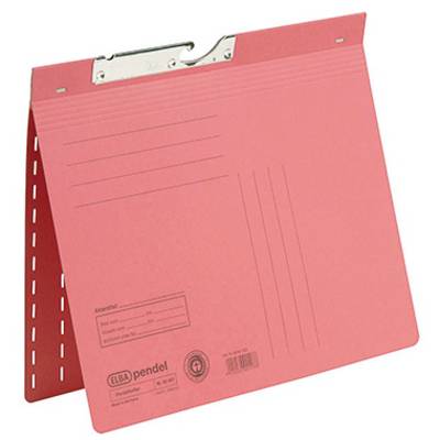 Pendelhefter DIN A4 kfm. Heftung 320g Karton rot-0