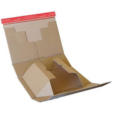 Versandkarton POST-BOX 33x12x29cm braun - Artikel: 161740970-3