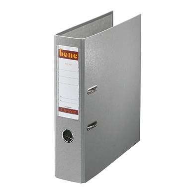 Ordner DIN A4 80mm PP grau
