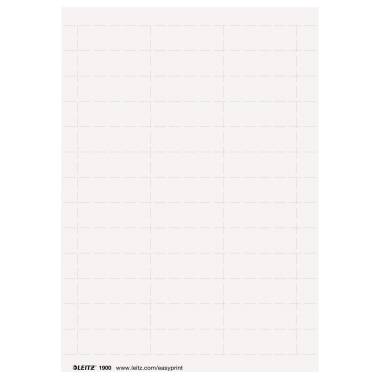 Leitz Beschriftungsschild 19000001 blanko 60x21mm weiß 975 St./Pack.-0