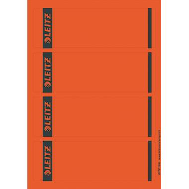 Leitz Ordner-Etiketten 16852025 61.5 x 192 mm Papier Rot Permanent haftend 100 St.