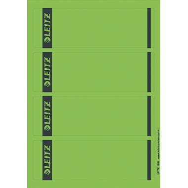 Leitz Ordner-Etiketten 16852055 61.5 x 192 mm Papier Grün Permanent haftend 100 St.