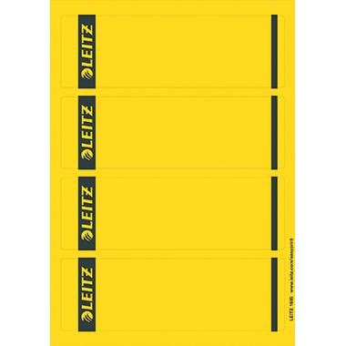 Leitz Ordner-Etiketten 16852015 61.5 x 192 mm Papier Gelb Permanent haftend 100 St.