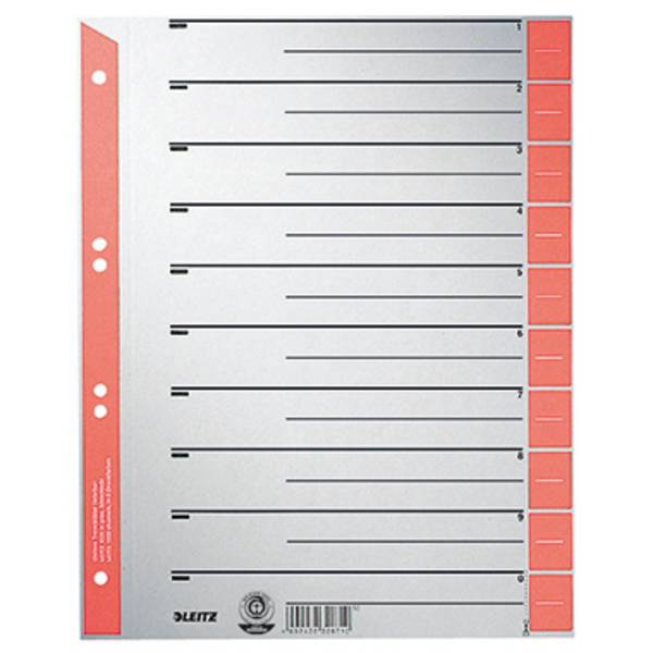 ESSELTE LEITZ - Leitz - Trennelement - 10 Teile - vorgedruckt: 0-9