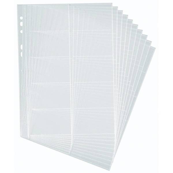 Visitenkartenhülle  für 20Karten 90x57mm 10St