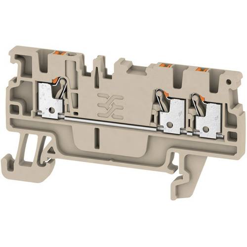 Thumbnail - Weidmüller 1552740000 Durchgangsklemme 3.50 mm Zugfeder Beige 50 St.