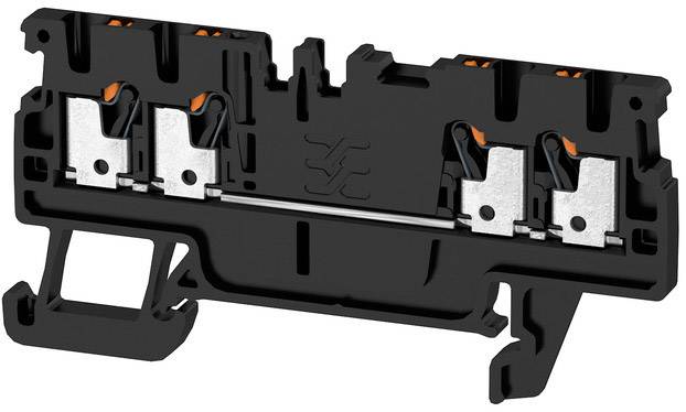 Weidmüller 2534260000 Durchgangsklemme 3.5 mm Zugfeder Schwarz 100 St.