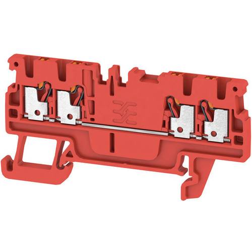 Weidmüller 2534430000 Durchgangsklemme 3.5 mm Zugfeder Rot 100 St.