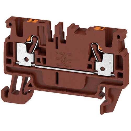 Weidmüller 2508030000 Durchgangsklemme 5.1 mm Zugfeder Braun 100 St.