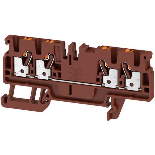 Thumbnail - Weidmüller 2534750000 Durchgangsklemme 5.1 mm Zugfeder Braun 100 St.