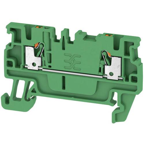 Weidmüller 2508210000 Durchgangsklemme 3.5 mm Zugfeder Grün 100 St.