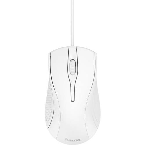 Thumbnail - hama 00182603 Optische 3-Tasten-Maus MC-200, kabelgebunden, Weiß