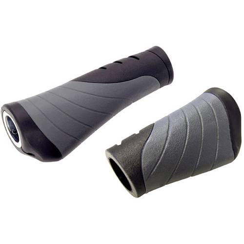 Point Allround D2 135/92 mm Fahrradgriffe Grau, Schwarz