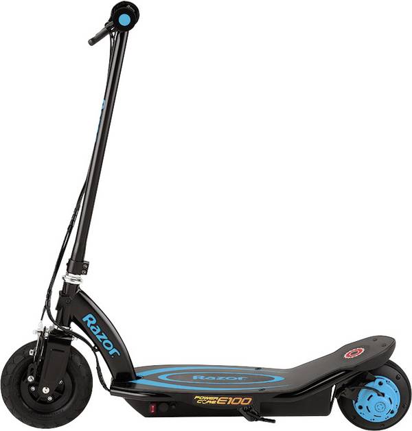 Razor Power Core E100, 18 km/h, 54 kg, 8 Jahr(e), Schwarz, Blau, 24 V, 60 min