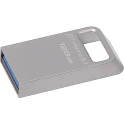 Image of Kingston DataTraveler Micro 3.1 USB-Stick 128 GB Silber DTMC3/128GB USB 3.2 Gen 1 (USB 3.0)