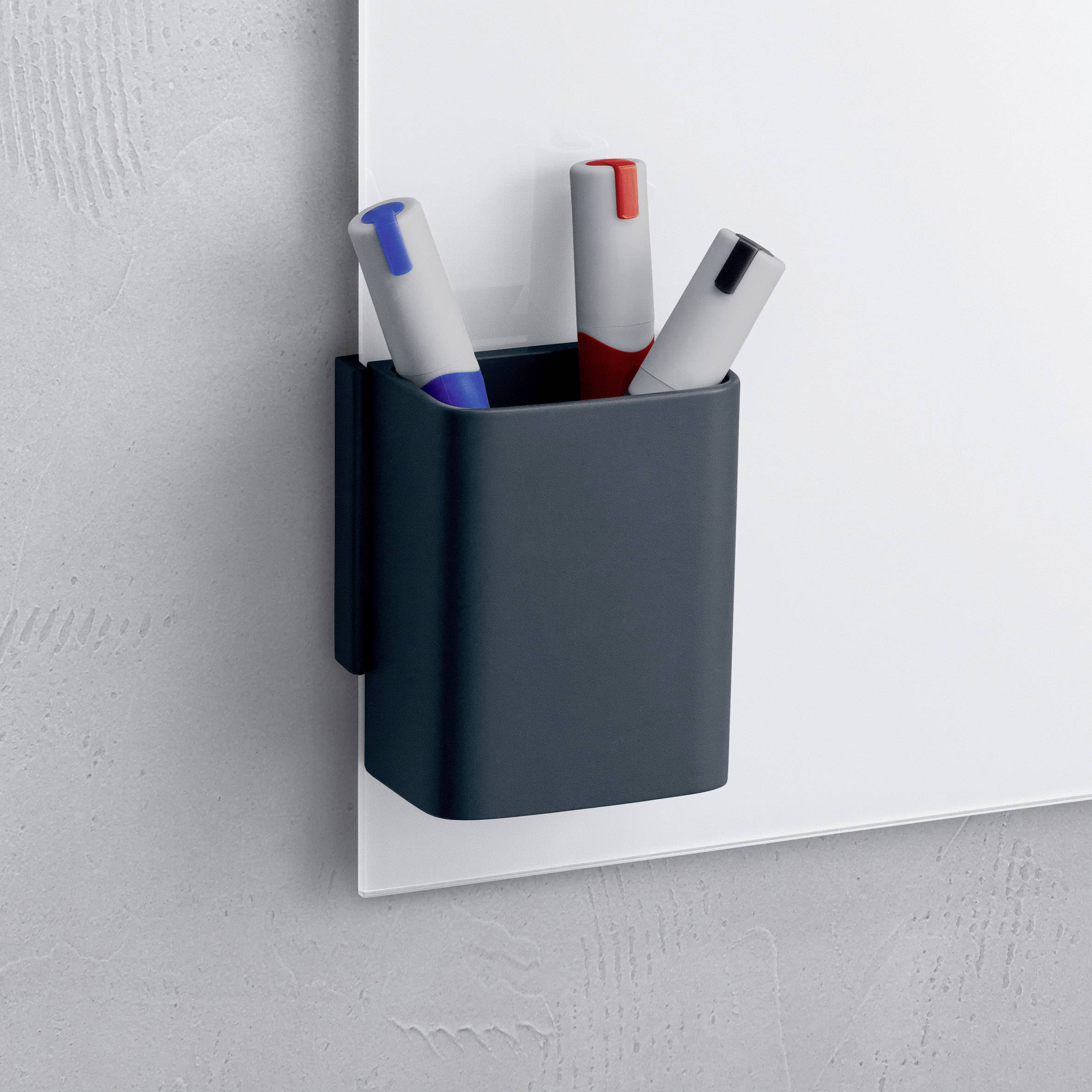 Stiftköcher S für Glasmagnetboard anthrazit-8
