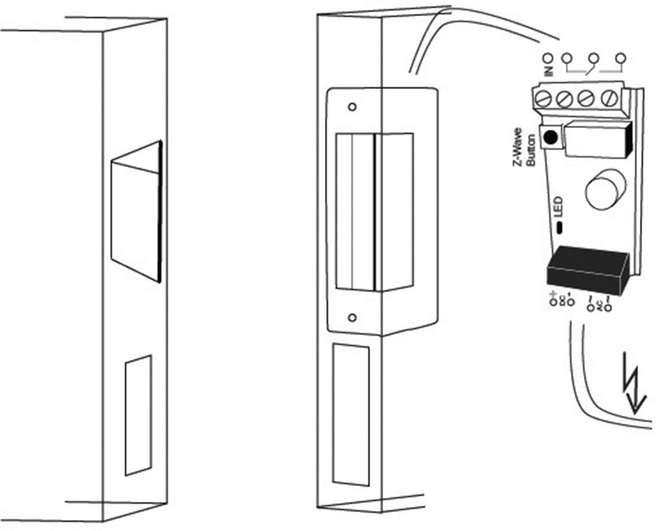 POPP Z-Wave+ Türöffner-Steuerung-2