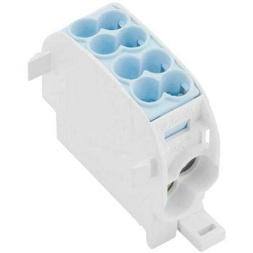 Thumbnail - Weidmüller 1560670000 Verteiler-Reihenklemme Schrauben Blau 5 St.