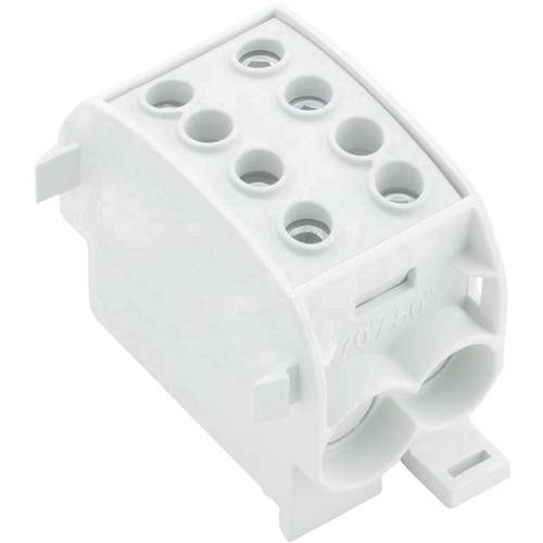 Weidmüller 1561770000 Verteiler-Reihenklemme Schrauben Lichtgrau 3 St.