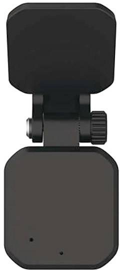 Schwarze Webcam mit rechteckigem Gehäuse und verstellbarer Halterung, geeignet zum Befestigen an Monitoren.