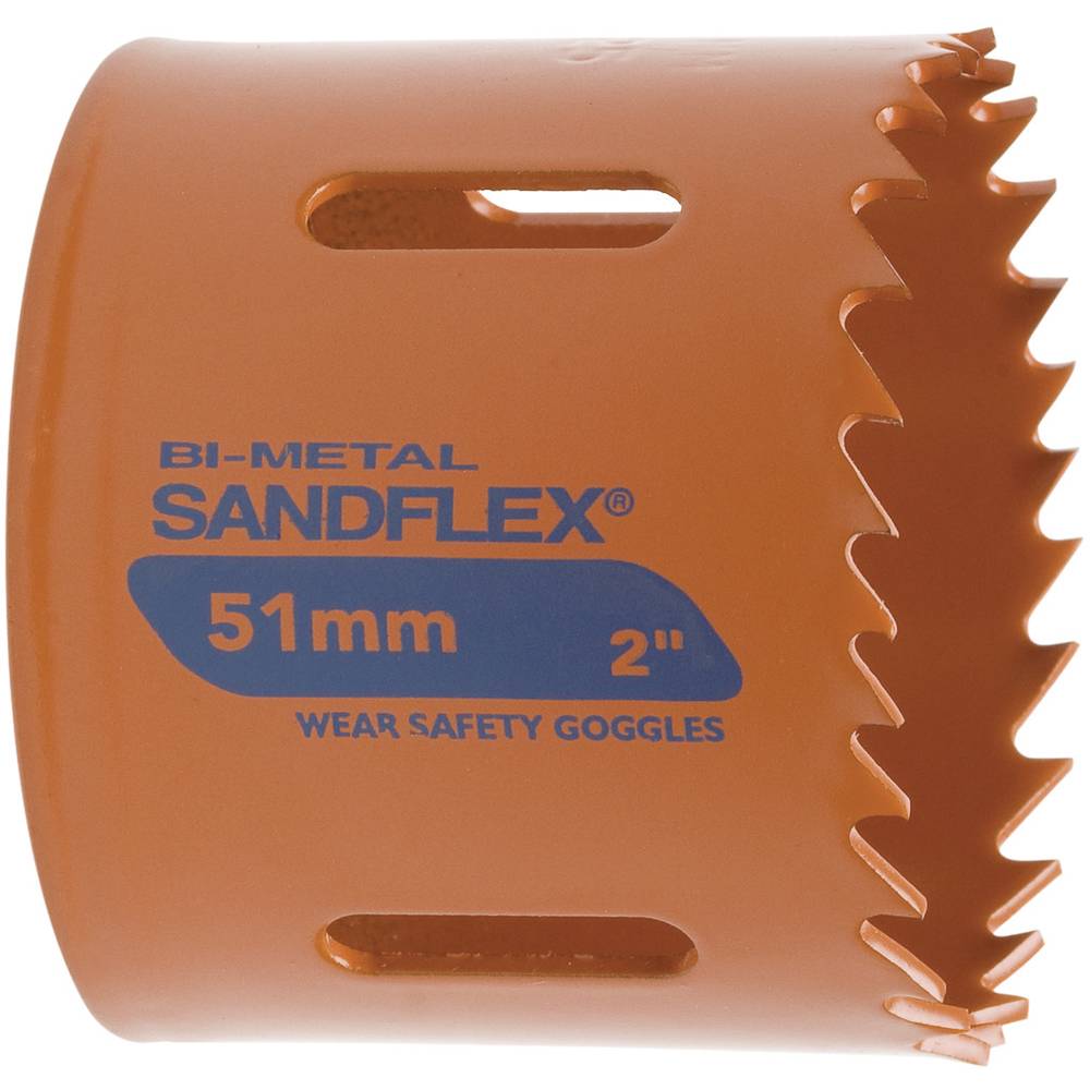 BAHCO SANDFLEX gatzaag bi-metaal 76 mm. ORANJE (383076VIP)