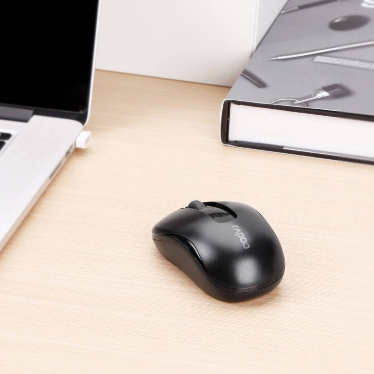 Rapoo M10 PLUS - Maus - optisch - 3 Tasten - kabellos-1