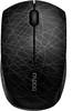 Rapoo 3300P+ Maus Funk Optisch Schwarz 1000 dpi Integriertes Scrollrad