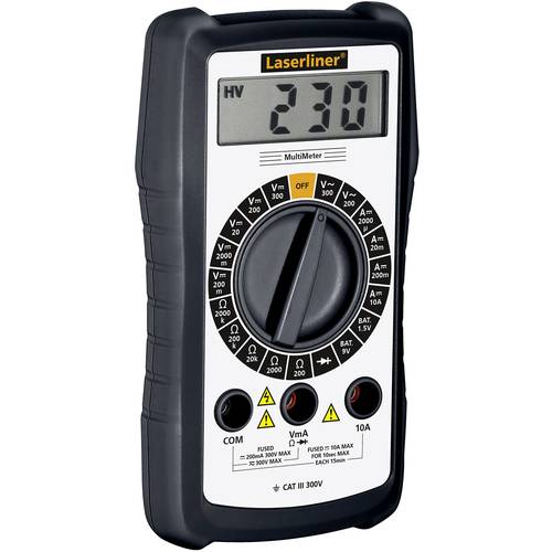 Thumbnail - Laserliner MultiMeter Hand-Multimeter digital CAT III 300 V Anzeige (Counts): 1999
