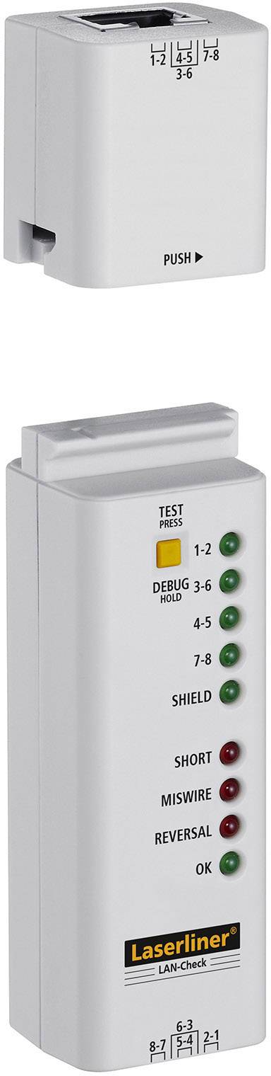 LASERLINER LAN-Check Kabeltester