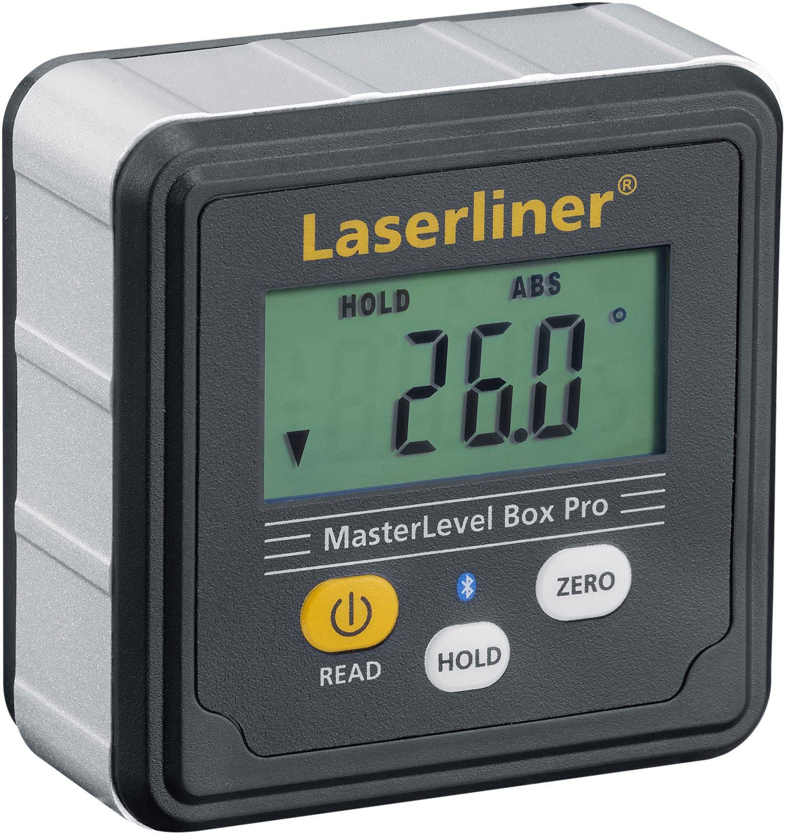 LASERLINER MasterLevel Box Pro (BLE) 081.262A Digitale Wasserwaage 28 mm 360 °