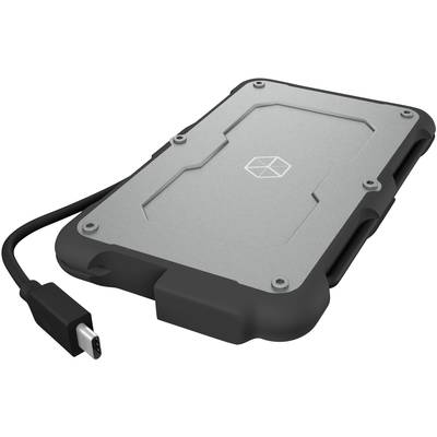 RaidSonic IB-287-C31 6.35 cm (2.5 Zoll)-Festplattengehäuse 2.5 Zoll USB-C® USB 3.2 (Gen 2)