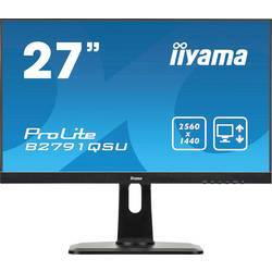 Image of Iiyama ProLite B2791QSU LED-Monitor 68.6 cm (27 Zoll) EEK G (A - G) 2560 x 1440 Pixel WQHD 1 ms HDMI®, DisplayPort, DVI,