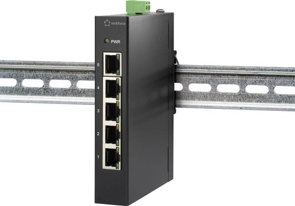 Renkforce RF-3394866 FEH-500 Industrial Ethernet Switch